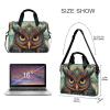 BOENLE Laptop Bag Fits Up to 16 Inch Computer Magic Staff Owl Laptop Briefcases for Men Women view 3