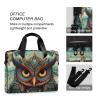BOENLE Laptop Bag Fits Up to 16 Inch Computer Magic Staff Owl Laptop Briefcases for Men Women view 4