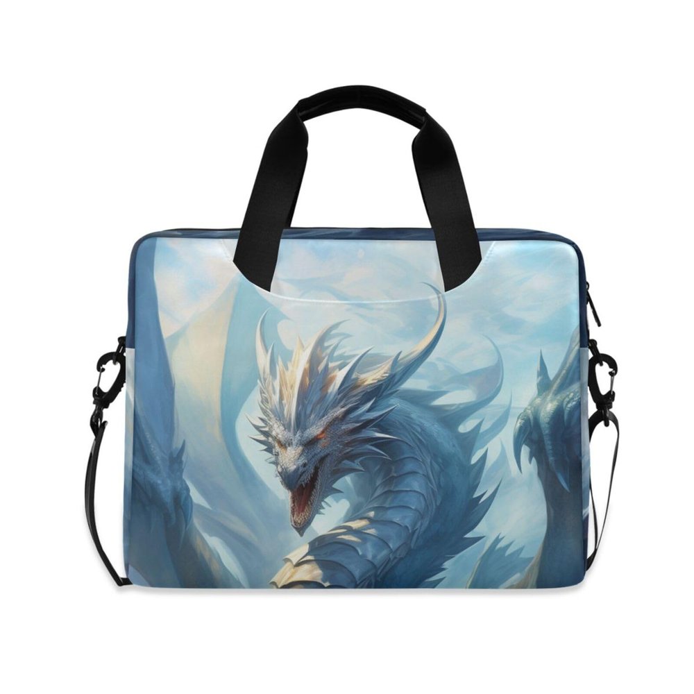 BOENLE Laptop Bag Fits Up to 16 Inch Computer Dragon Sails in The Ocean Laptop Briefcases for Men Women