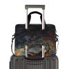BOENLE Laptop Bag Fits Up to 16 Inch Computer Brown Horse Circle Illustration Laptop Briefcases for Men Women view 3