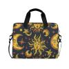 BOENLE Laptop Bag Fits Up to 16 Inch Computer Witchcraft Golden Face Moon Laptop Briefcases for Men Women view 1