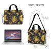 BOENLE Laptop Bag Fits Up to 16 Inch Computer Witchcraft Golden Face Moon Laptop Briefcases for Men Women view 3