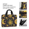 BOENLE Laptop Bag Fits Up to 16 Inch Computer Witchcraft Golden Face Moon Laptop Briefcases for Men Women view 4