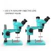 JOEBO Microscope Kit 0.5X 0.7X Barlow Auxiliary Lens Stereo Binocular Trinocular Zoom Microscope Camera Microscope Lens Adapters (Color : 0.7X) view 2