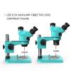 JOEBO Microscope Kit 0.5X 0.7X Barlow Auxiliary Lens Stereo Binocular Trinocular Zoom Microscope Camera Microscope Lens Adapters (Color : 0.5X) view 2