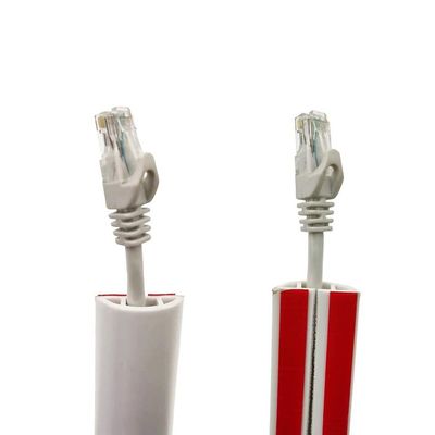 Flexible Small Cable Duct, Self- Adhesive Base Cable Bridge Fit for All Power Cords