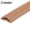 Flexible Small Cable Duct, Self- Adhesive Base Cable Bridge Fit for All Power Cords view 4