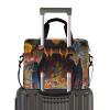BOENLE Laptop Bag Fits Up to 16 Inch Computer Colorful Flowers Owl Laptop Briefcases for Men Women view 2