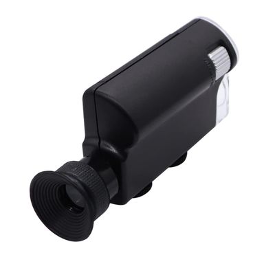 Joebo Microscope Kit 60X-240X Portable Handheld Microscope, Light Zoom Pocket Microscope Microscope Lens Adapters (Color : 200X to 240X)