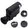Joebo Microscope Kit 60X-240X Portable Handheld Microscope, Light Zoom Pocket Microscope Microscope Lens Adapters (Color : 200X to 240X) view 2