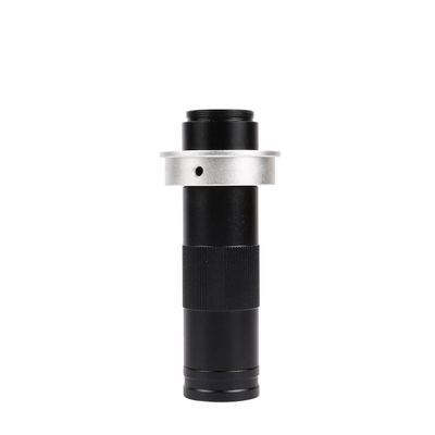JOEBO Microscope Kit Magnification Adjustable Zoom C-Mount Lens 180x 150x 130x 25mm for HDMI VGA USB Video Microscope Camera Monocular Microscope Lens Adapters (Color : 150x 42mm)