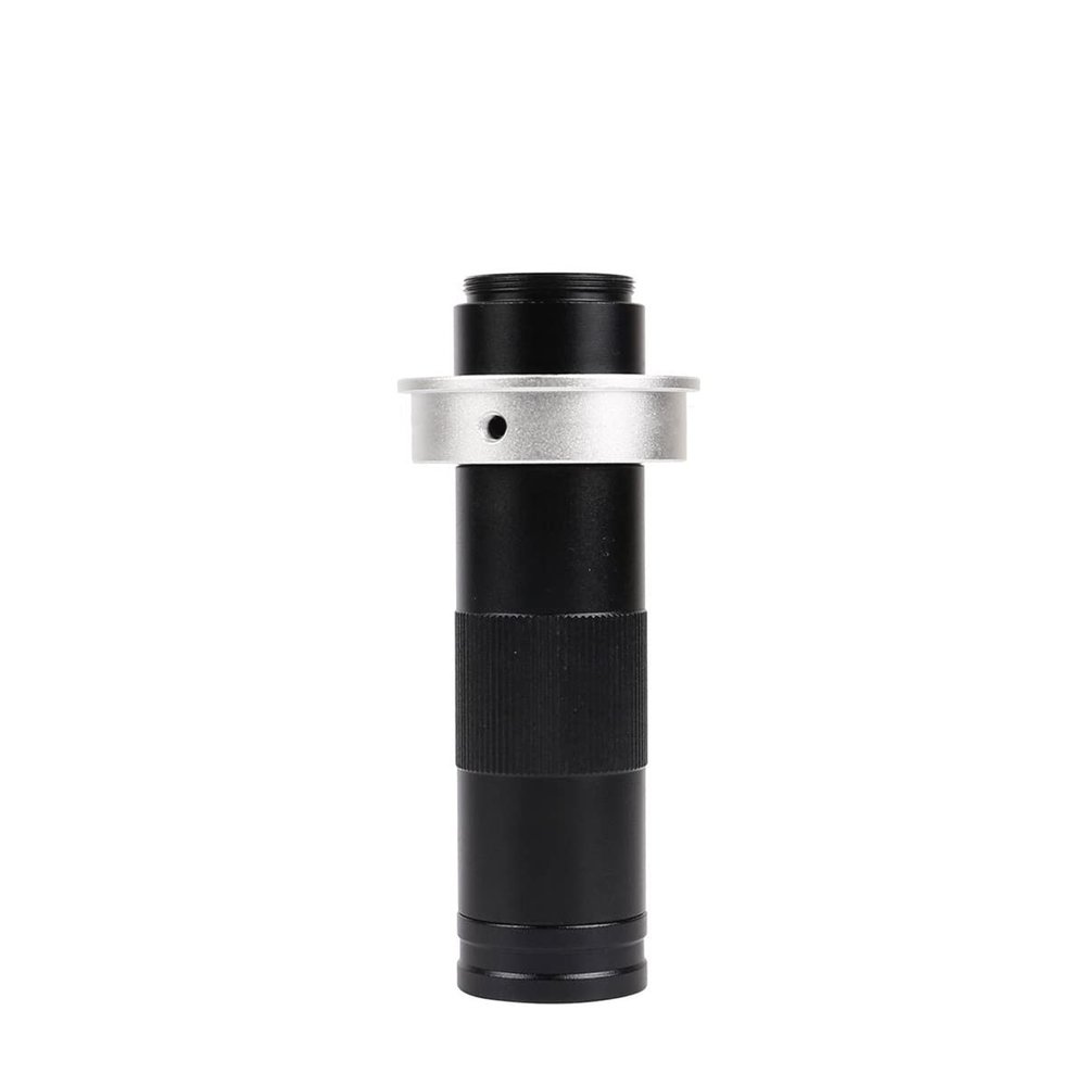 JOEBO Microscope Kit Magnification Adjustable Zoom C-Mount Lens 180x 150x 130x 25mm for HDMI VGA USB Video Microscope Camera Monocular Microscope Lens Adapters (Color : 150x 42mm)