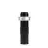 JOEBO Microscope Kit Magnification Adjustable Zoom C-Mount Lens 180x 150x 130x 25mm for HDMI VGA USB Video Microscope Camera Monocular Microscope Lens Adapters (Color : 150x 42mm) view 1