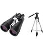 BARSKA 20-140x80 Gladiator Zoom Binoculars & Deluxe Extendable 63.4" Tripod Bundle view 1