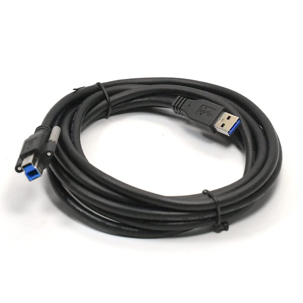 JOEBO Microscope Kit 5m Camera Cable Microscope Lens Adapters (Color : 5M)
