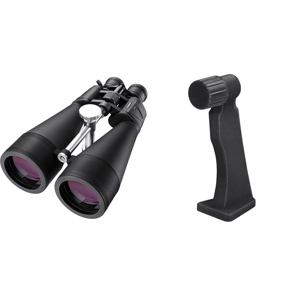 BARSKA 20-140x80 Gladiator Zoom Binoculars with Tripod Adaptor and Carrying Case