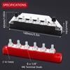 Aienxn 12V Bus Bar and 10PCS Silicone Terminal Covers view 2