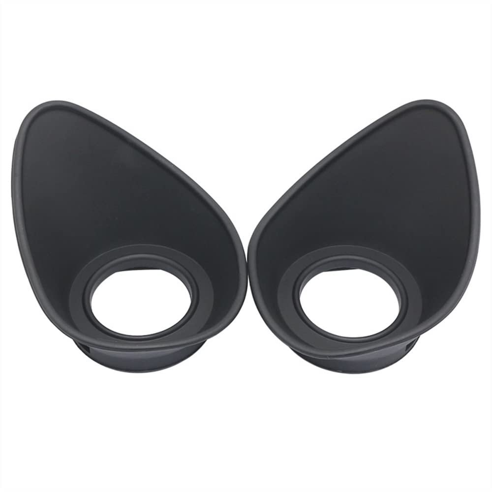 JOEBO Microscope Kit 1 Pair Rubber Eye Cups Eye Guards for 34-36 mm Stereo Metallurgical Microscope Eyepiece Telescope Inner Diameter 35 mm Parts Microscope Lens Adapters