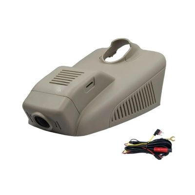 4K Car Dvr Dashcam Camera Compatible for C w205 s205 GLC x253 CLS w219 E Class w212 w213 C E glc 200 220d 260 300(Beige One Cam Acc,64G)