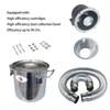 Aluminum Alloy Cyclone dust Collector Assembly12L+SN40T10g1 view 3