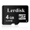 Lerdisk Factory Wholesale Micro SD Card 4GB in Bulk Micro SDHC Class 6 Produced by Authorized Licencee (4GB Class 6) view 1