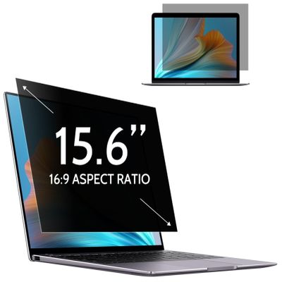 [1 Pack] Twugs Laptop Privacy Screen 15.6 Inch, for 16:9 Aspect Ratio Laptop Screen Privacy Shield, Anti-Glare & Blue Light Filter | Removable Privacy Shield | Screen Protector