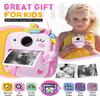 Prysyedawn Instant Print Camera for Kids, Christmas Birthday Gifts for 3-8 Year Old Boys Girls, 1080P Kids Digital Camera Toys for Toddler Age 3 4 5 6 7 8 with Silicone Cover-Pink view 2