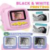 Prysyedawn Instant Print Camera for Kids, Christmas Birthday Gifts for 3-8 Year Old Boys Girls, 1080P Kids Digital Camera Toys for Toddler Age 3 4 5 6 7 8 with Silicone Cover-Pink view 3