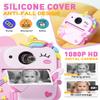 Prysyedawn Instant Print Camera for Kids, Christmas Birthday Gifts for 3-8 Year Old Boys Girls, 1080P Kids Digital Camera Toys for Toddler Age 3 4 5 6 7 8 with Silicone Cover-Pink view 4
