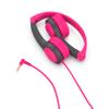 JLab JBuddies Folding Kids Wired Headphones Gen 2, Pink/Grey, Toddler Headphones, Noise Isolation, Kids Safe, Volume Limiting, for Children Ages 2+ view 4