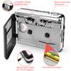 Cassette Player - Compact Tape Player Portable Recorder with Earphone-Convert Audio Music Cassette to MP3 Digital, Compatible with Laptop/PC/MAC- for Entertainment, Travel, Light Sports(Silver) view 4