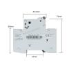 TSIOHKBS Circuit Breaker 1p c10.Mini Circuit Breaker MCB 5SY6110-7CC 1P 240/400V 10A view 3