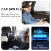 9.5" Portable DVD Player with 7.5" Swivel Display Screen, 5-Hour Built-in Rechargeable Battery, Car DVD Player for Kids and Car, Dual Speakers, Sync TV, Support SD Card/USB/Disc Regions Free view 4