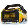 ANCOON Speakers Bluetooth Wireless: 80W(Peak) Loud Speaker with Bass, 20H Playtime, IPX6 Waterproof, Large Jobsite Speakers for Work, Outdoor, Workshop, Garage, Portable Speaker with TWS (Yellow) view 1