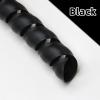 Spiral Wrap Cable Spiral Wrap 14mm 16mm 18mm ID Flexible Pipe Protection Cable Organizer Wire Protector Winding Line Sleeve Cover Tube Tubing Cover (Color : Black, Size : ID 18mm 5 Meters) view 2