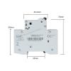 PGMTDEFXJO Circuit Breaker 2P c10.Mini Circuit Breaker MCB 5SY6210-7CC 2P 400V 10A view 3