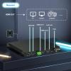 ORIVISION HDMI KVM Extender Over Fiber Optic, 1080@60hz, 10KM Uncompressed Transmission Over Single Mode 1 Core, Loop-Out Dual Output, KVM KB & Mouse, 3D,RS232, Optical Fiber Extender view 3