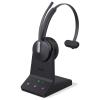 Yealink WH64 DECT & Bluetooth Mono UC Zoom Wireless Headset, 606 ft Range Single Ear Work Headphones with 3X Noise Cancelling Mic, 26H Talk Time, Ringer, Office Headsets for Desk Phone, PC,Cellphone view 1