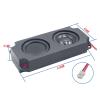 WENBIXIA 1Pcs 8ohm Audio Sound 100 * 45MM Double Diaphragm 45100 10045 5W TV Computer Passive Speaker Home Theater Music Cavity Loudspeaker view 2