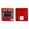 QWORK Wired Emergency Fire Alarm Station, 2 Pack Dual Action Manual Call Point Fire Alarm Panic Button 9-28VDC with 4 Keys view 2