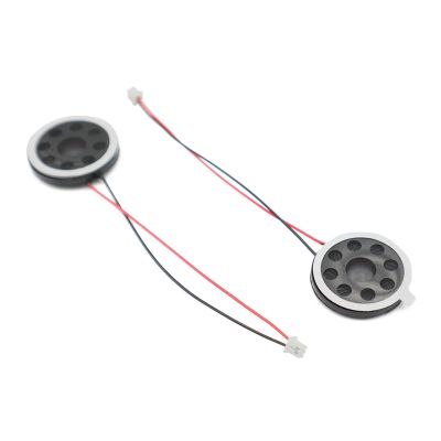 WENBIXIA 5Pcs 13 15 16 17 18 20 23 25 26 MM 8 Ohm 1W Round Loudspeaker 8Ohm 1 Watt Plastic Inner Magnetic Small Loud Speaker with Cable (Color : 5PCS 18MM 2P2.0)