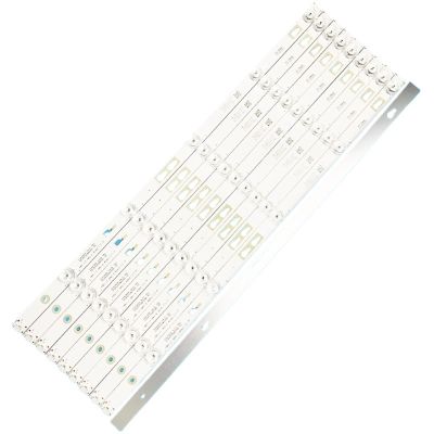 UFDIPLMY 9pcs/Set LED Backlight Strip Compatible with Thomson T55FSM5040 55D1800 55HR332M04A1 V8 4C-LB550T-HR7 Le4ra2r0 3732706293c17301440