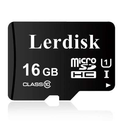Lerdisk Factory Wholesale Micro SD Card 16GB U1 in Bulk Micro SDHC UHS-I Produced by Authorized Licencee (16GB U1)