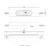 WENBIXIA 30180 8Ohm 10W TV Built-in Speaker Modified Audio 8 Ohm 10 Watt Box Loudspeaker Cavity Speaker view 3