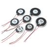 WENBIXIA 5Pcs Speaker 8 Ohm 1 watt 1W 8R Loudspeaker 20 23 26 28 30 32 36 40 MM Thickness 5MM with Wire Length 60MM (Color : 5 Pcs 26MM) view 3