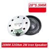 WENBIXIA 2Pcs 28MM 32Ohm 2 Watt Audio Portable Speaker 28 * 5.5MM 32 Ohm 2W Small Trumpet Loudspeaker Loud Speaker view 2