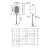 WENBIXIA 1Pcs 2415 8Ohm 1W Cavity Loud Speaker 24 * 1.5MM 8 Ohm 1 Watt Cable Length 60MM Connector 2P 1.25MM Box Loudspeaker view 2