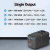 MINIX 140W Universal Travel Adapter, GaN III International Power Adapter, 3 USB-C 1 USB-A Ports, AC Outlet, Worldwide US/UK/EU/AU Travel Charger for Cameras Laptops Tablets Phones and More view 4