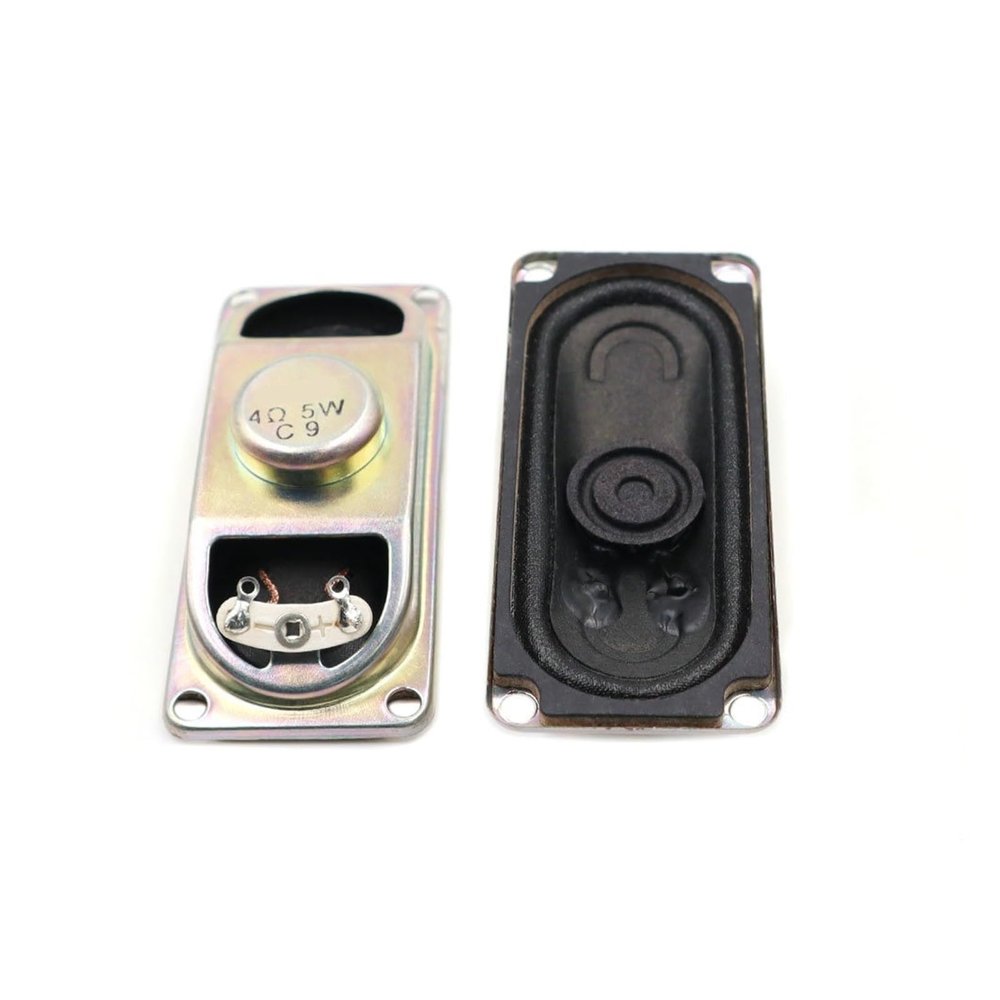 WENBIXIA 2Pcs 5W 4 Ohm 3070 TV Speaker Horn Loud Speaker 4 Ohms 5 Watt 4R 7030 30 * 70MM Thickness 18MM 30 * 70MM 30 * 70 * 18MM