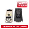 WENBIXIA 2Pcs 5W 4 Ohm 3070 TV Speaker Horn Loud Speaker 4 Ohms 5 Watt 4R 7030 30 * 70MM Thickness 18MM 30 * 70MM 30 * 70 * 18MM view 2